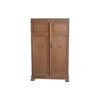 Teak Old Wood Cabinet In Antique Wax Finish  