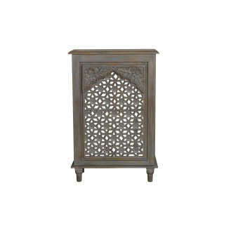 Wooden Bed Side 