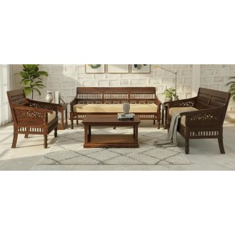 Wooden Sofa Set