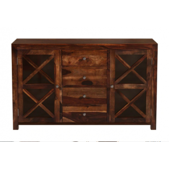 Wooden  Sideboard In Provincial Teak Finish Wooden  Sideboard In Provincial Teak Finish
