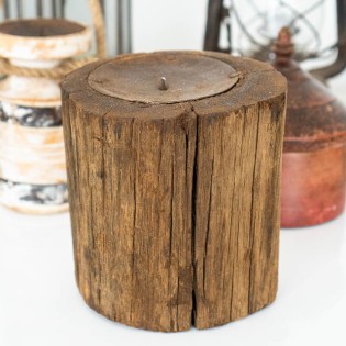 Wooden Candle Stand