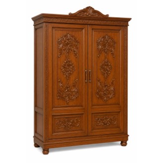 Wooden wardrobe