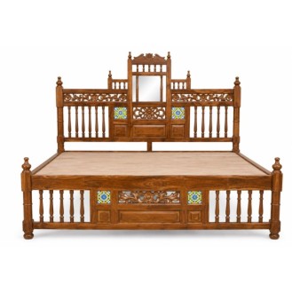Wooden Bed 